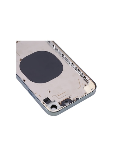 Cbtx iPhone Uyumlu Xr İp13 Pro Taklit Görünümlü Elektroliz Çerçeve Arka Muhafaza Kapağı Yeşil