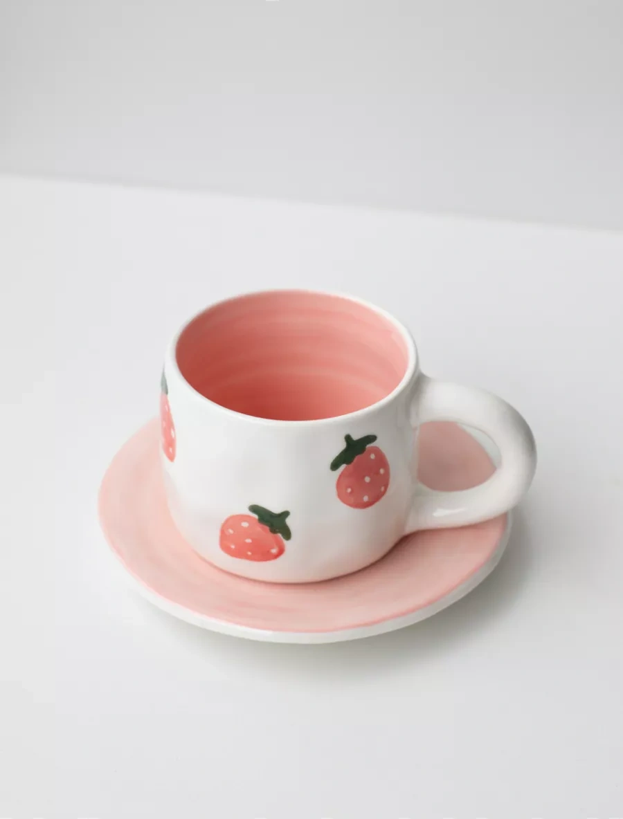 Perex Çay Takımı Tabak Ve Kupa Seti, 250 Ml 192909015 Beyaz