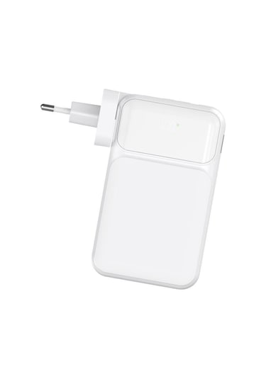 1027 20000 Mah Type-c Lightning 22,5 W Hızlı Şarj Dijital Göstergeli Powerbank Siyah