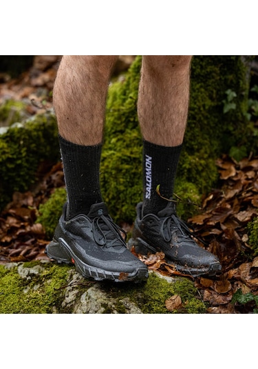 Salomon Alphacross 5 Gore-tex Erkek Patika Koşu Ayakkabısı Siyah