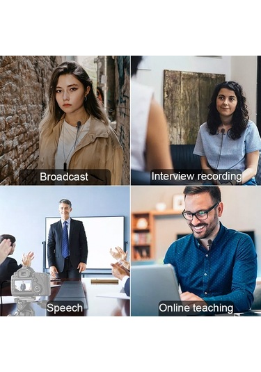 Synco S8 Lavalier Canlı Kablolu Mikrofon