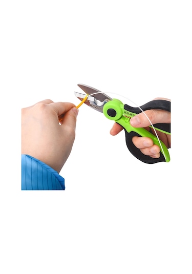 Sones Komshine Paslanmaz Çelik Kevlar Tırtıklı Fiber Optik Soyma Makası Ks-k2