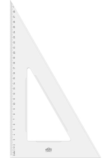 Hatas 0801 30/60 Teknik Okul Öğrenci Gönyesi