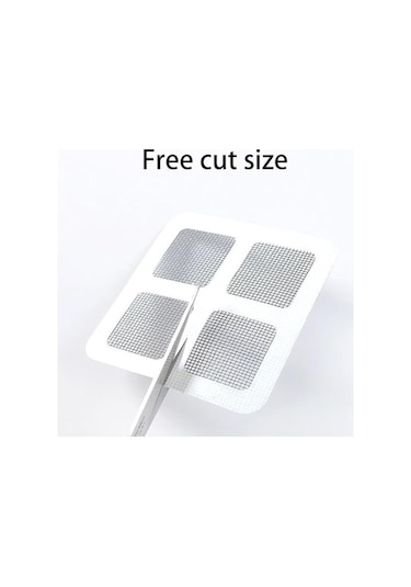 Büro Ev Ofis Yazlık İçin 40adet 10x10cm Tül Sineklik Yaması Seti