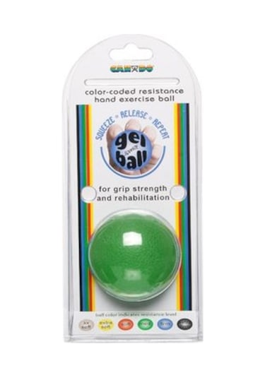Cando 1493 Orta Sıkma Egzersiz Topu Yeşil