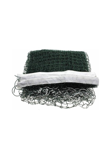 Profesyonel Taşınabilir Badminton Eğitim Filesi 6.1 M x 76 CM Yeşil