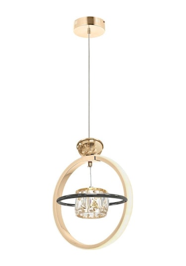 Eray Aydınlatma Sl001 Gold Taşlı Led Avize Sarı