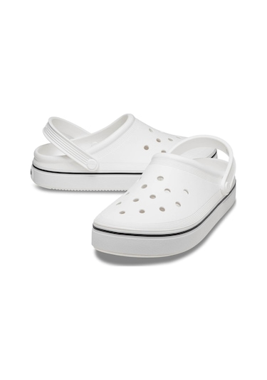 Crocs 208371 Off Court Clog Beyaz Unisex Terlik Beyaz