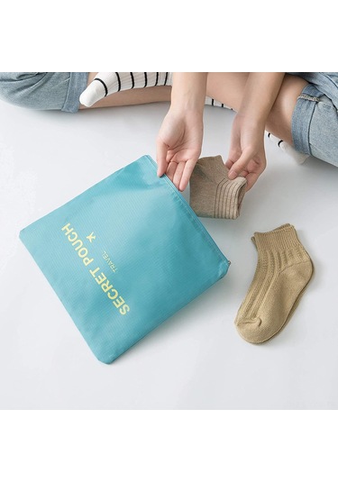 Yaozixa Gri Seyahat Sıralama Seti 6'lı Büyük Boy Paketleme Kutuları - Organize Ve Kolay Taşıma Gri