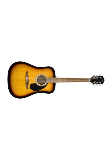 Fender Fa-125Ce Dreadnought Ceviz Klavye Sunburst Elektro Akustik