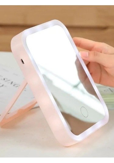 Unichrome Masaüstü Makyaj Aynası Pembe