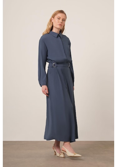 Ftz Women Kadın Modal Etekli Takım İndigo 30714 Indigo