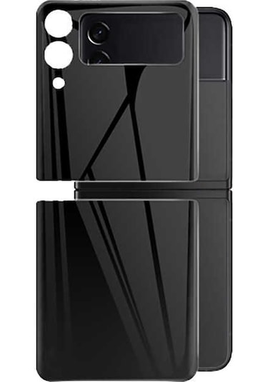 Zore Galaxy Z Flip 4 Uyumlu 3d Side Glass Ekran Koruyucu