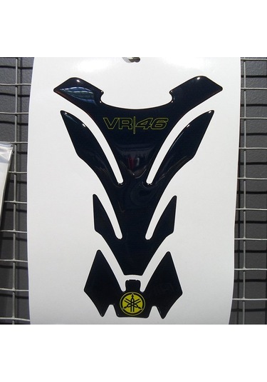 Hades Motosiklet Aksesuarları Vr46 Tank Pad Siyah