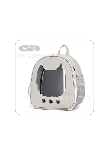 Vkemall Mavi Renkli Kedi Sirt Çantasi Genis Hacimli Iyice Havalandirilmis Evcil Hayvan Tasima Canta