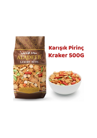 Aladeeb Karışık Pirinç Kraker 500 G