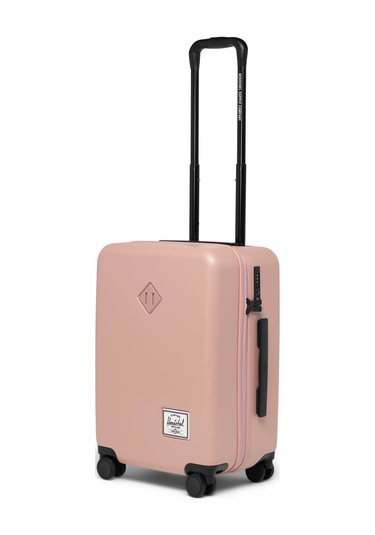 Herschel Heritage Hardshell Darbeye Dayanıklı Tekerlekli Kabin Boy Valiz 43 L Gül Kurusu Gülkurusu