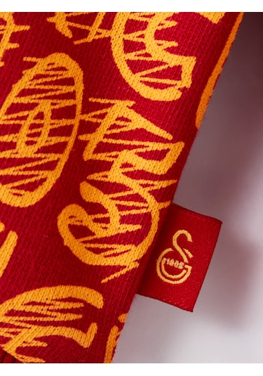 Gsstore Galatasaray Bebek Hoodie B252034 Sarı - Kırmızı