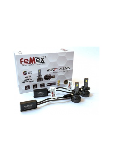 Femex Gt Nano Pro Csp Lextar Hır2 9012 Led Xenon Led Headlight