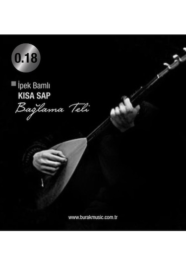 Ipek Bamlı Kısa Sap Bağlama Teli