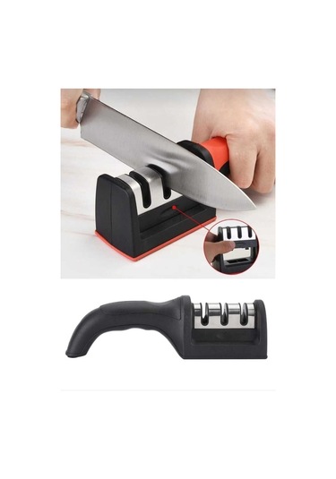 Dalian Home 3 Kademeli Bıçak Bileme Aleti 3 Açılı Bıçak Bileme