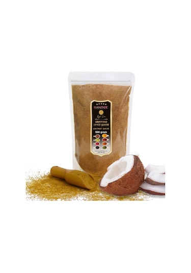 Hanzade Bitkisel Hindistan Cevizi Şekeri 500 G