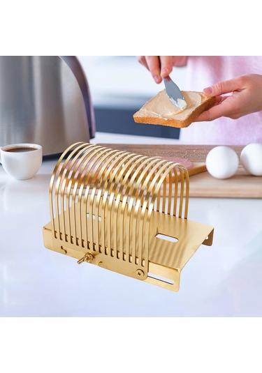 Homyl Ekmek Dilimleyici Pişirme Aleti Ev Yapımı Ekmekler Altın