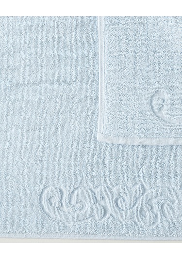 Orlena %100 Pamuk Ayak Havlusu - Mavi - 50x70 Cm Mavi