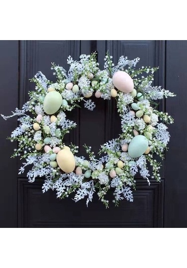 Tongxida Yeni Paskalya Yumurta Duvar Dekoru 45cm Ev Ve Otel Süsleme