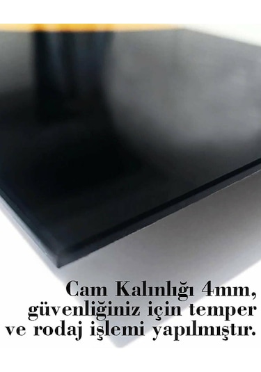 Miyrem Glasses Collection -a1^ Ayetel Kürsi Ayet Kuran Dini İslami Cam Tablo