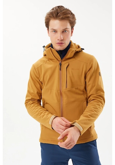 Exuma Erkek Softshell Mont-2411156 Kahverengi