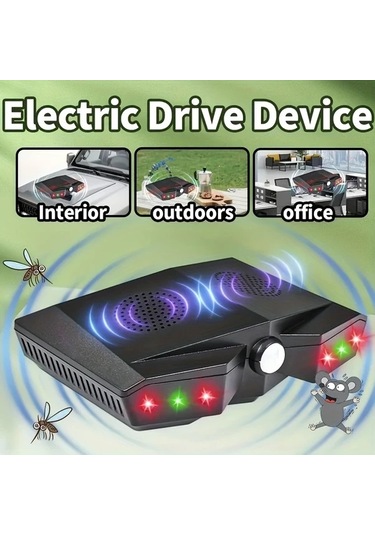 Motion003 2025 Yeni Usb Güçlü Çok Fonksiyonlu Böcek Kovucu Cihaz 20m2 Ve Üzeri 2 Adet İç Ve Dış Mekan Kullanımı