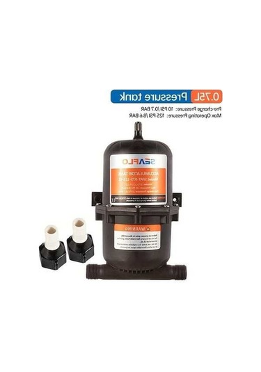 Pazly Seaflo Rv Su Pompası Toplama Tankı 0.75l, Demir Yapı, Basınç Sabit, İç Dekorasyon, Dış Genişleme, Pil Gerektirmez