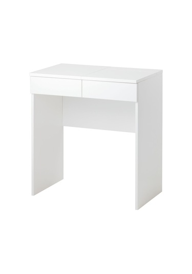 Makyaj Masası, Beyaz, 70x42 Cm Beyaz