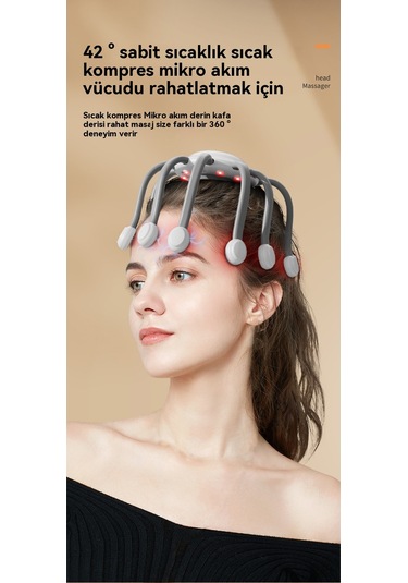 Jian Fan Akıllı Ritim Başmasajımasajıı Beyaz