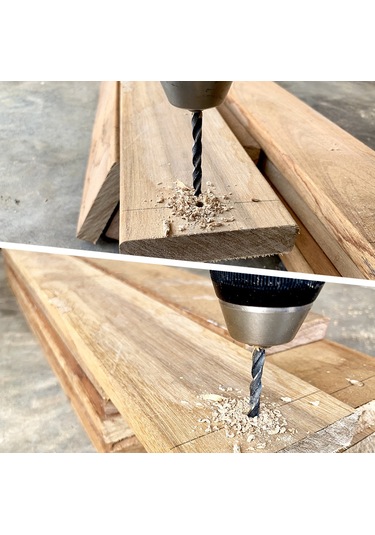 Yunboo Sert Alyüminyum Çok Amaçlı Matkap Ucu Seti - Cam, Çimento, Duvar, Tuğla Delme İçin 10'lu Siyah Paket 4/5/6/8/10/12mm