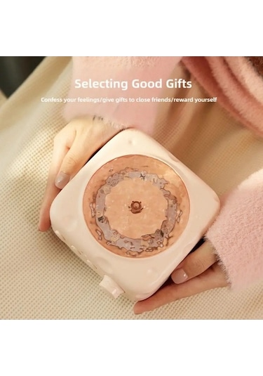 Besthome1 Dalgalar Vintage Bluetooth Hoparlör, Taşınabilir Vinil Çalar