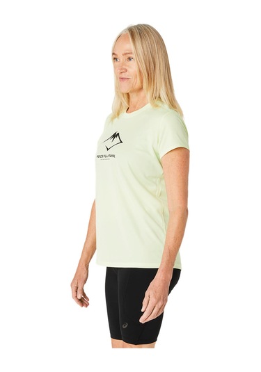 Asics Fujıtraıl Logo Ss Top Kadın Yeşil Kısa Kollu Tshirt 2012c971-300