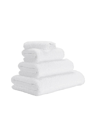 Super Pile Havlu, %100 Mısır Pamuğu, 105x180cm Beyaz 2