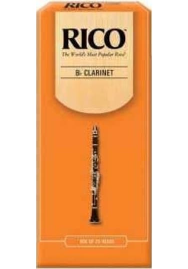 Rico Rca2515 Sib Klarnet Kamışı (25'li) No:1,5
