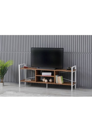 Sehpol Tv Sehpası 160x35x65 Cm Beyaz Richmood