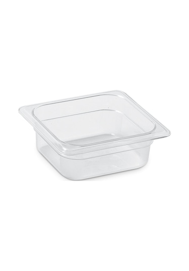 Plastport Kırılmaz Şeffaf Gastronom Küvet 1 6-65 Çok Renkli