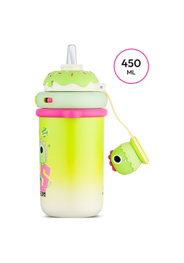 Emsan Baby Dinosaur Termos Yeşil 450 Ml Yeşil