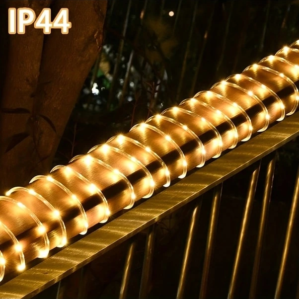 Trendooze Güneş Enerjili 8 Modlu 866 İnç Led Şerit Işık Bahçe Partisi