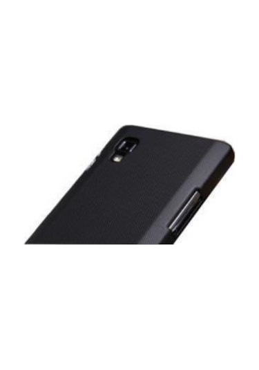 Nillkin Optimus L9 İle Uyumlu Sert Kauçuk Kılıf Siyah