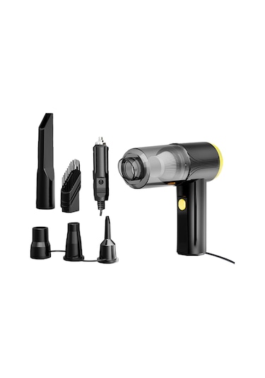 Suntek Araba Elektrikli Süpürge Ofis Yastıkları Için Siyah Siyah