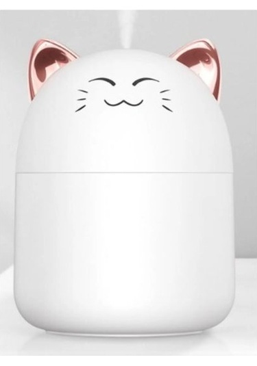 Kedi Tasarımlı Hava Nemlendirici Çok Renkli