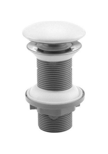 Isvea Bas-aç Sifon Başlığı Taşma Deliksiz Beyaz