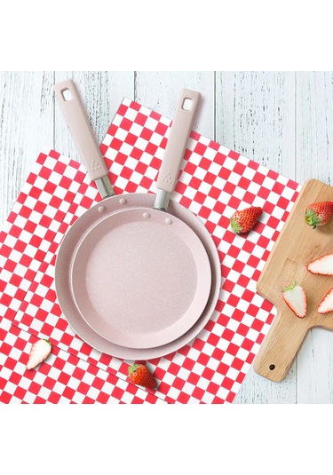 100 Adet Damalı Deli Şeker Sepeti Liner Gıda Wrap Kağıtları, Yağ Çok Renkli