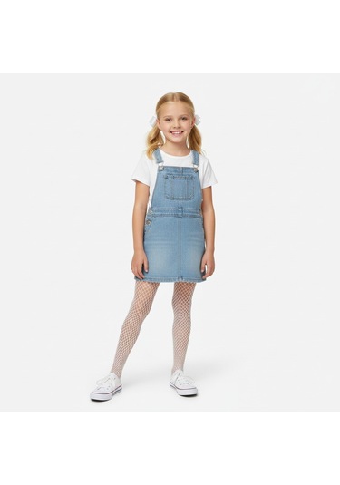 File Kız Çocuk Külotlu Çorap Beyaz